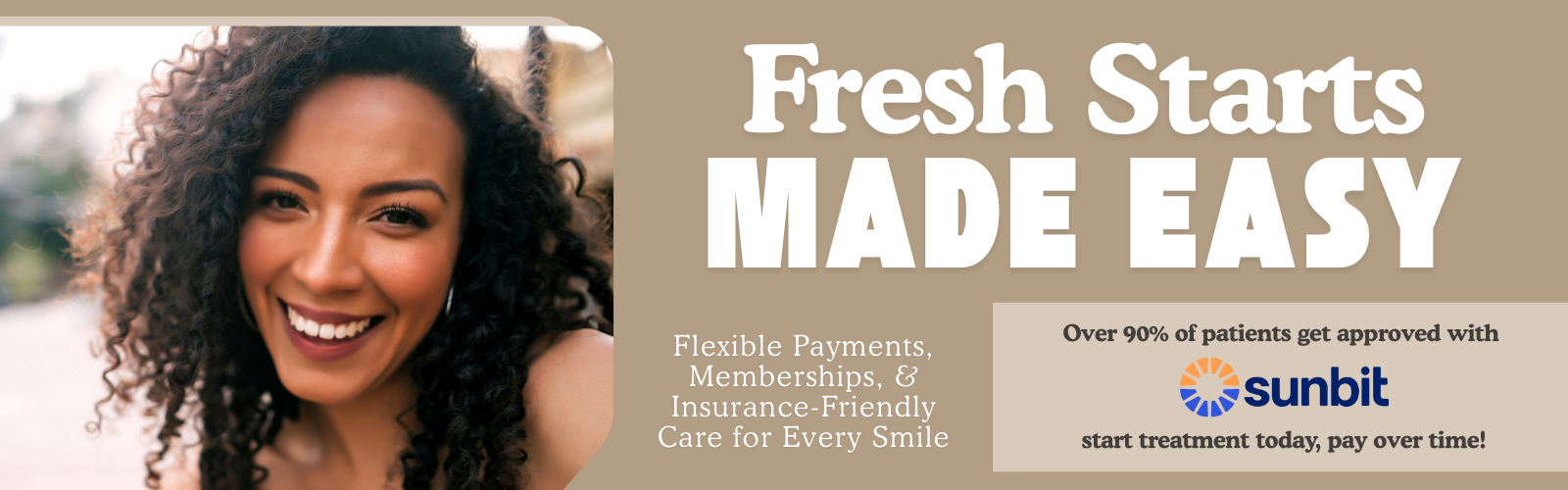 Dentists Southgate Michigan Flexible Payments Memberships Insurance Friendly Care Sunbit